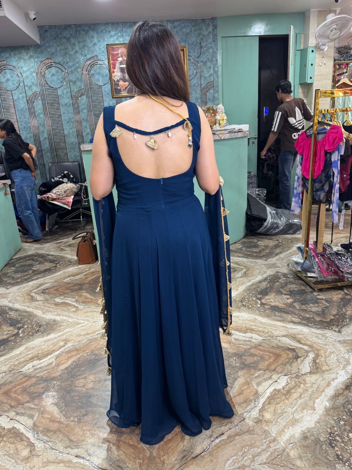 Elegance Anarkali Set