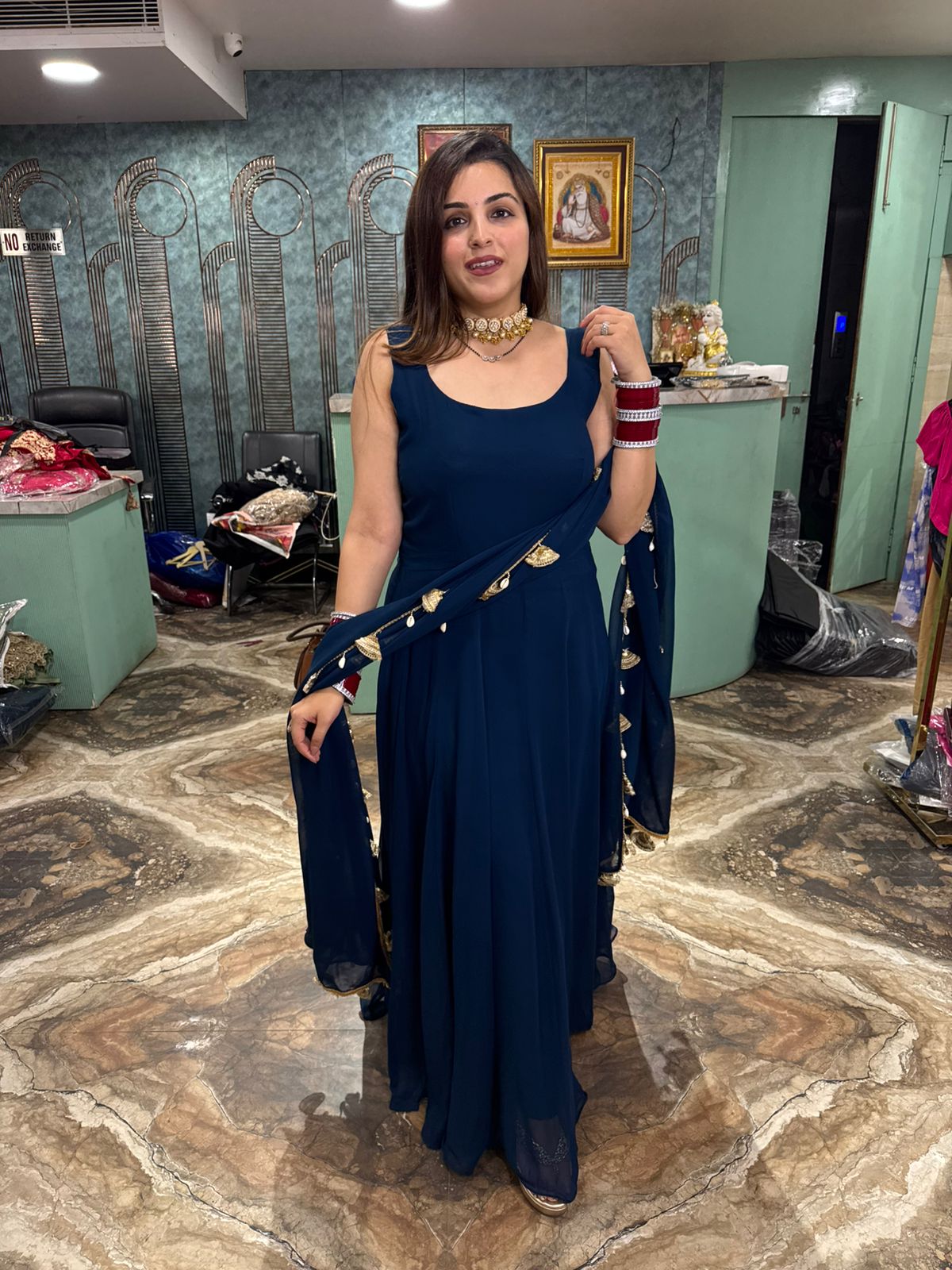 Elegance Anarkali Set