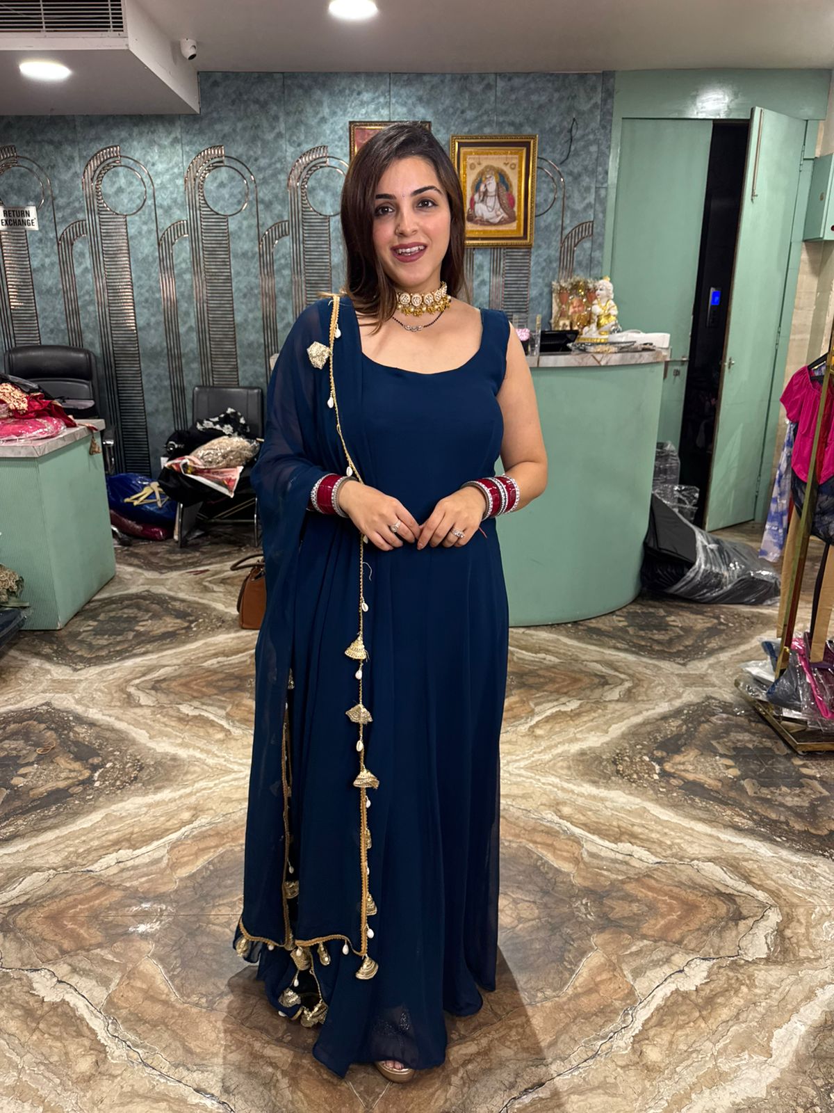 Elegance Anarkali Set