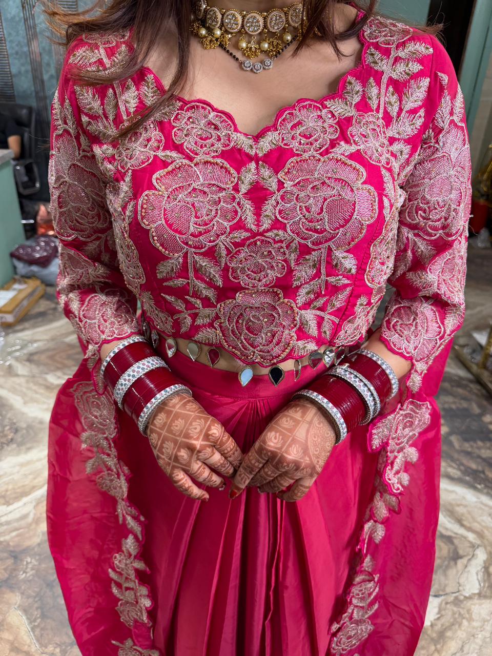 Two pc Indo-Western set