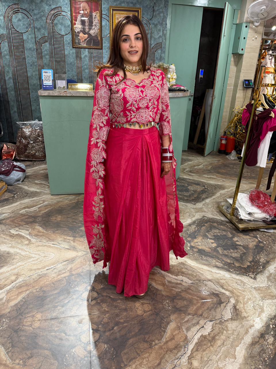 Two pc Indo-Western set