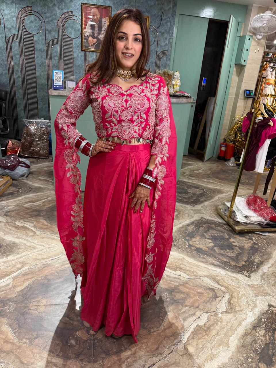 Two pc Indo-Western set