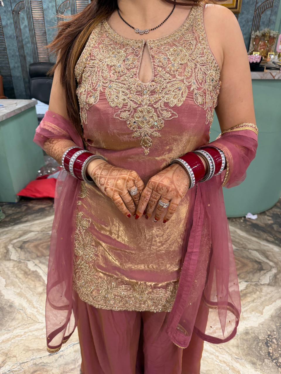 Fancy Embroidered suit set