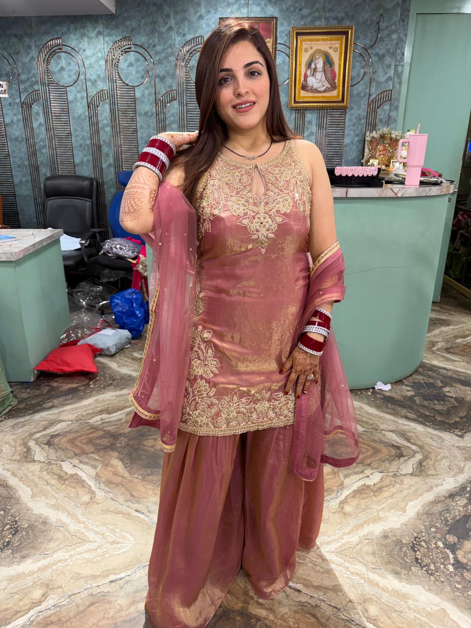 Fancy Embroidered suit set