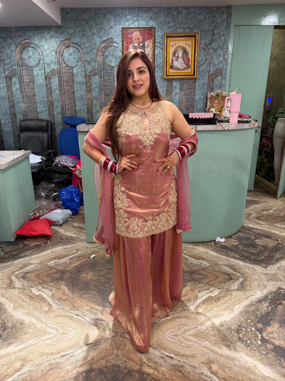 Fancy Embroidered suit set