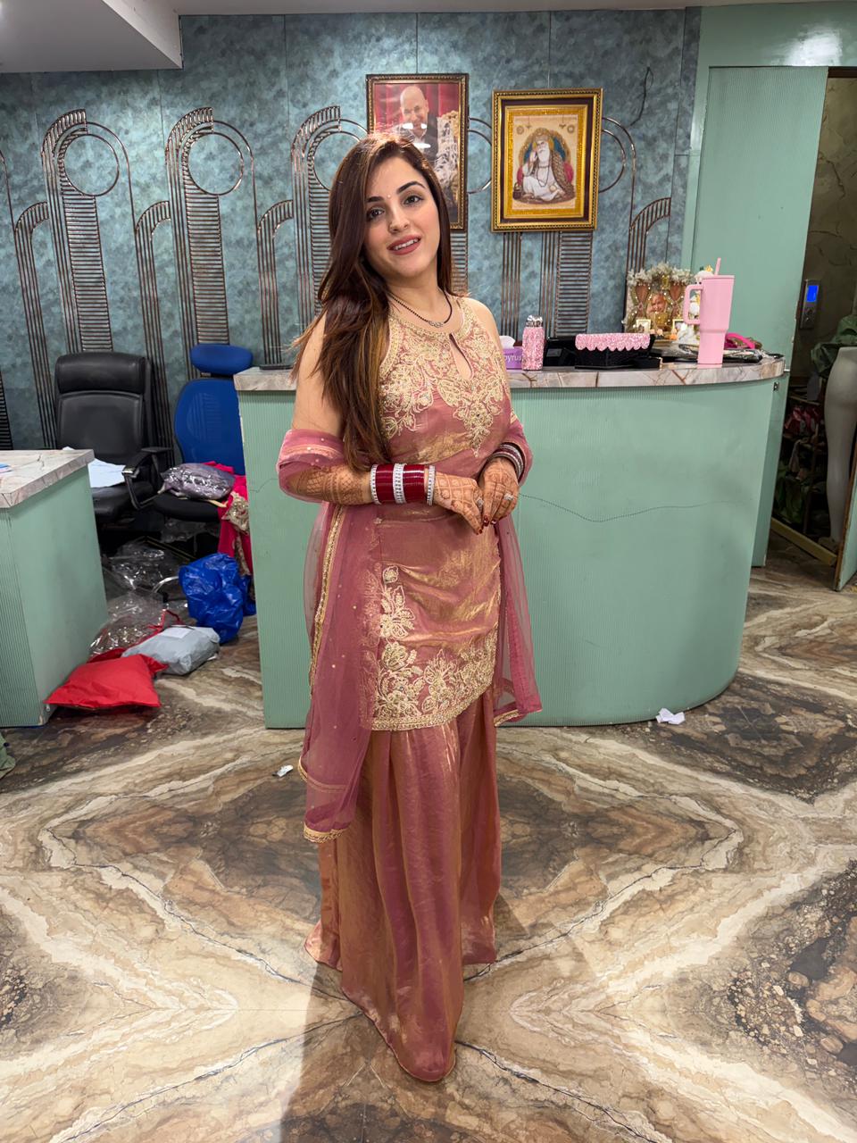 Fancy Embroidered suit set