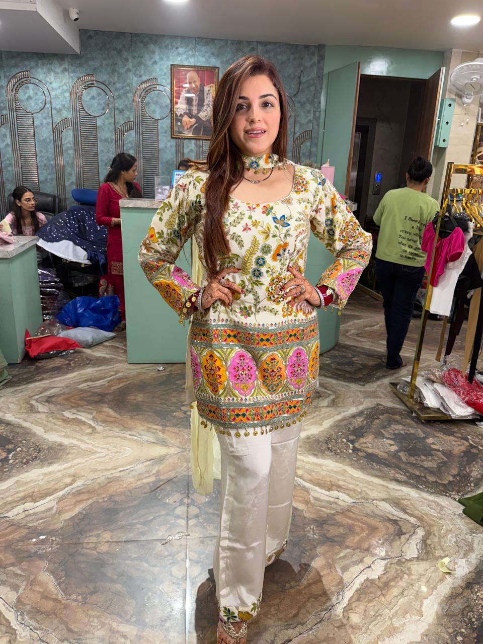 Noir Phulkari Royal Ensemble