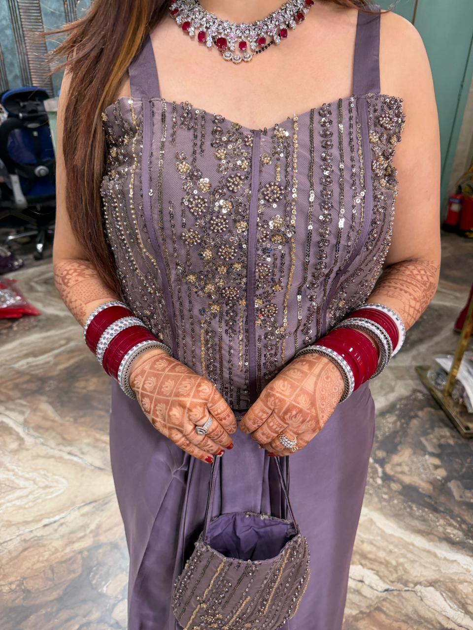 Pranali Indo Western set