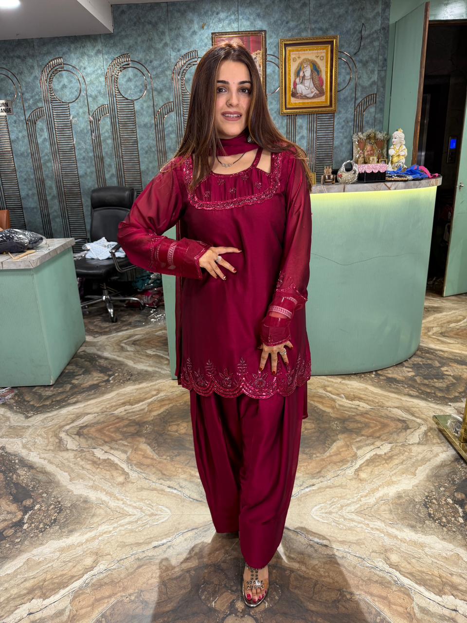 Zoya Farshi Salwar Suit set