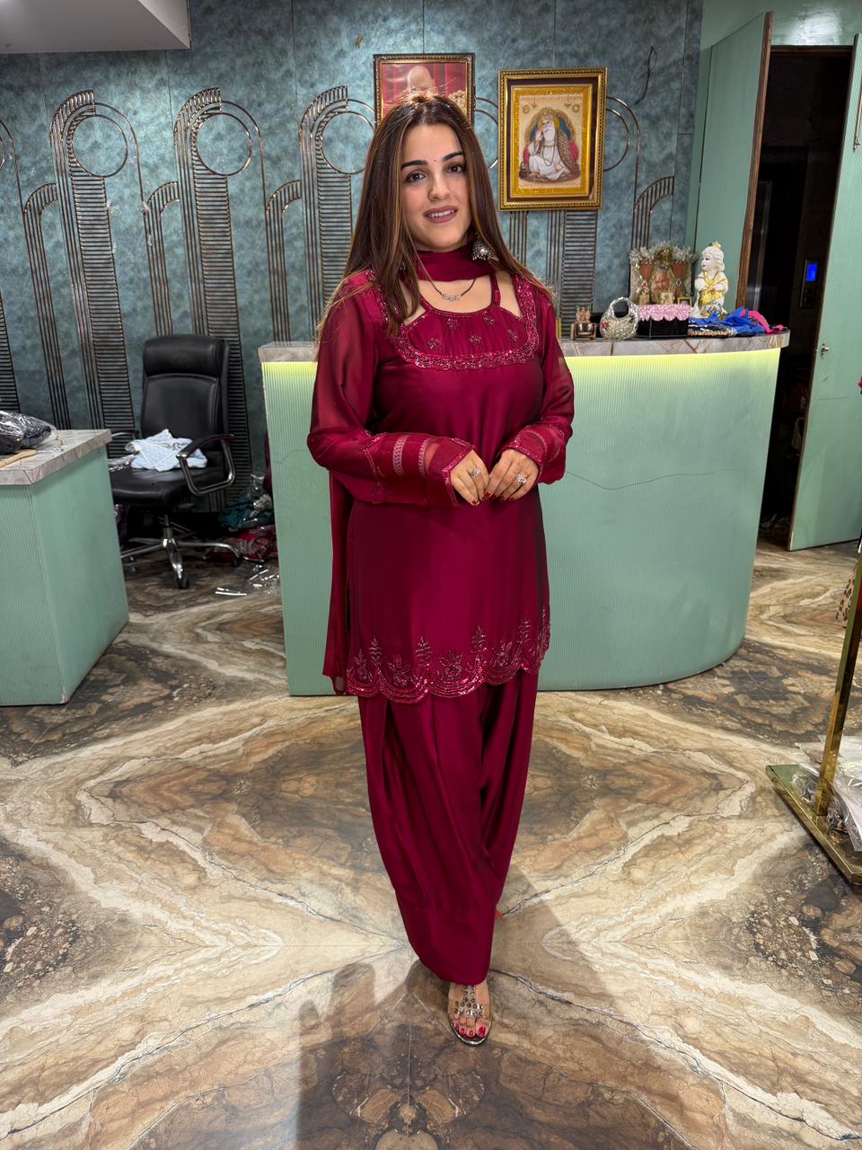 Zoya Farshi Salwar Suit set