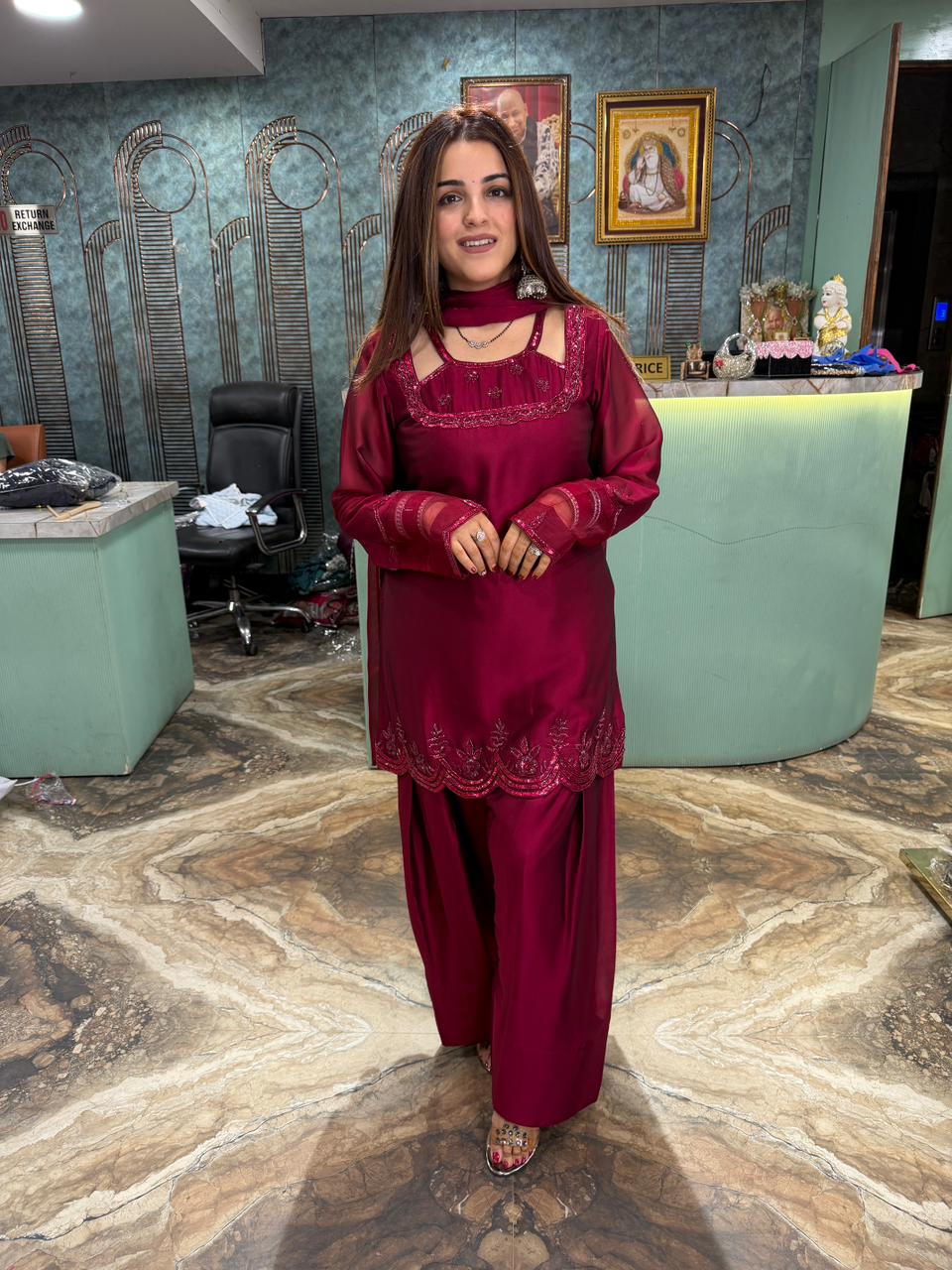 Zoya Farshi Salwar Suit set