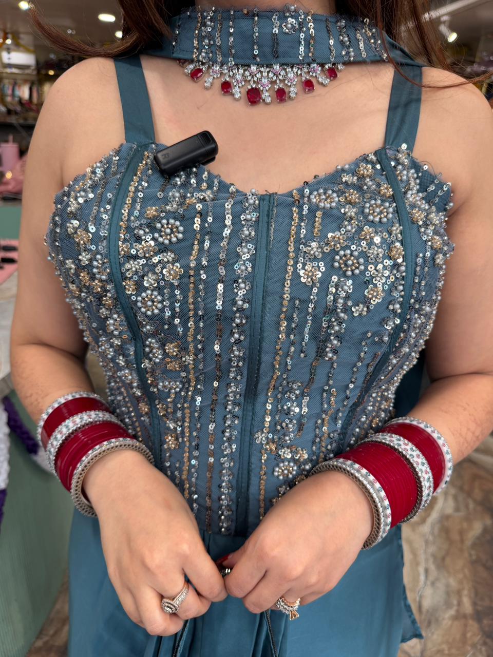 Pranali Indo Western set