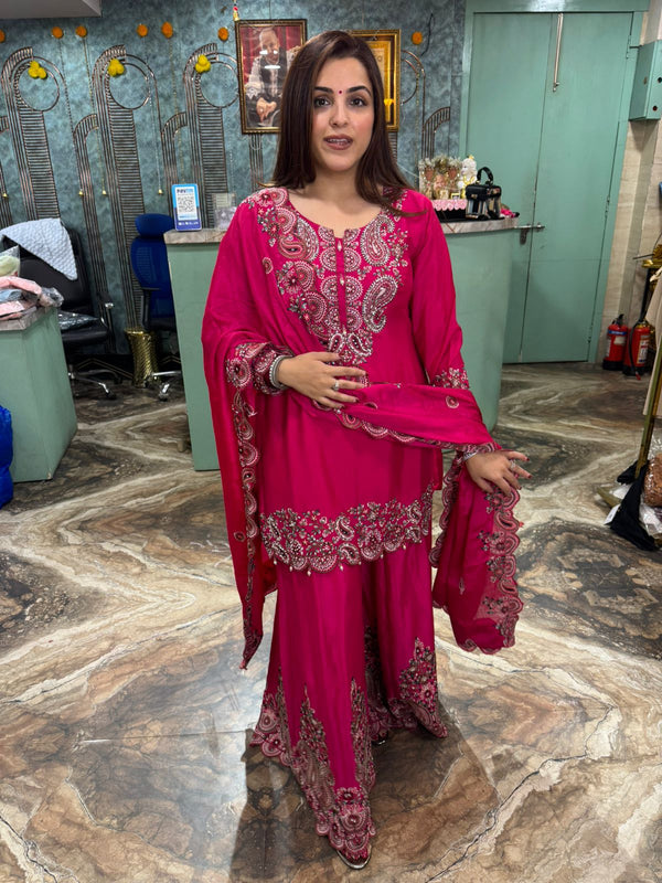 Designer Sharara Suit Set