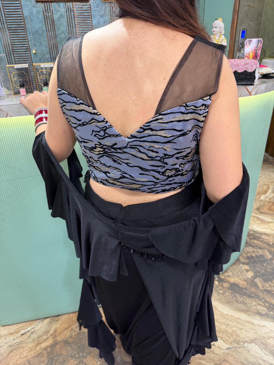 Elysian Embroidered skirt & blouse