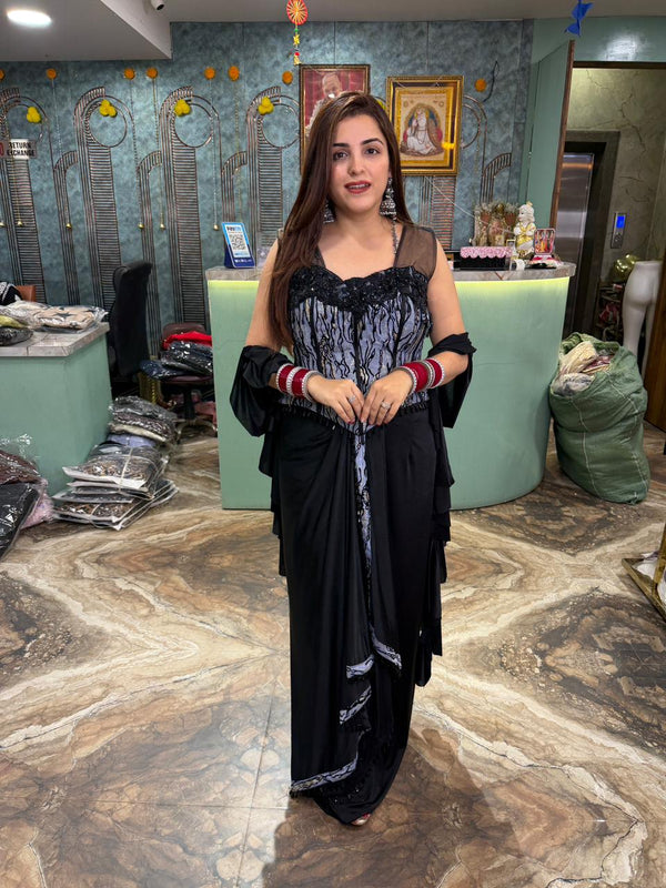 Elysian Embroidered skirt & blouse