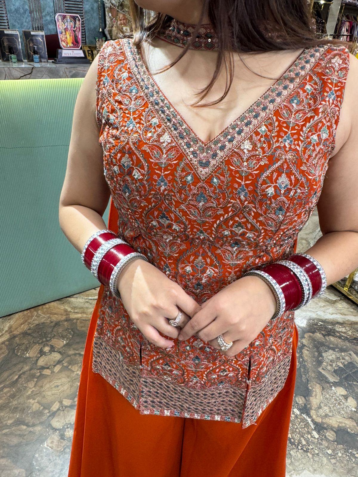 Alina sharara suit set