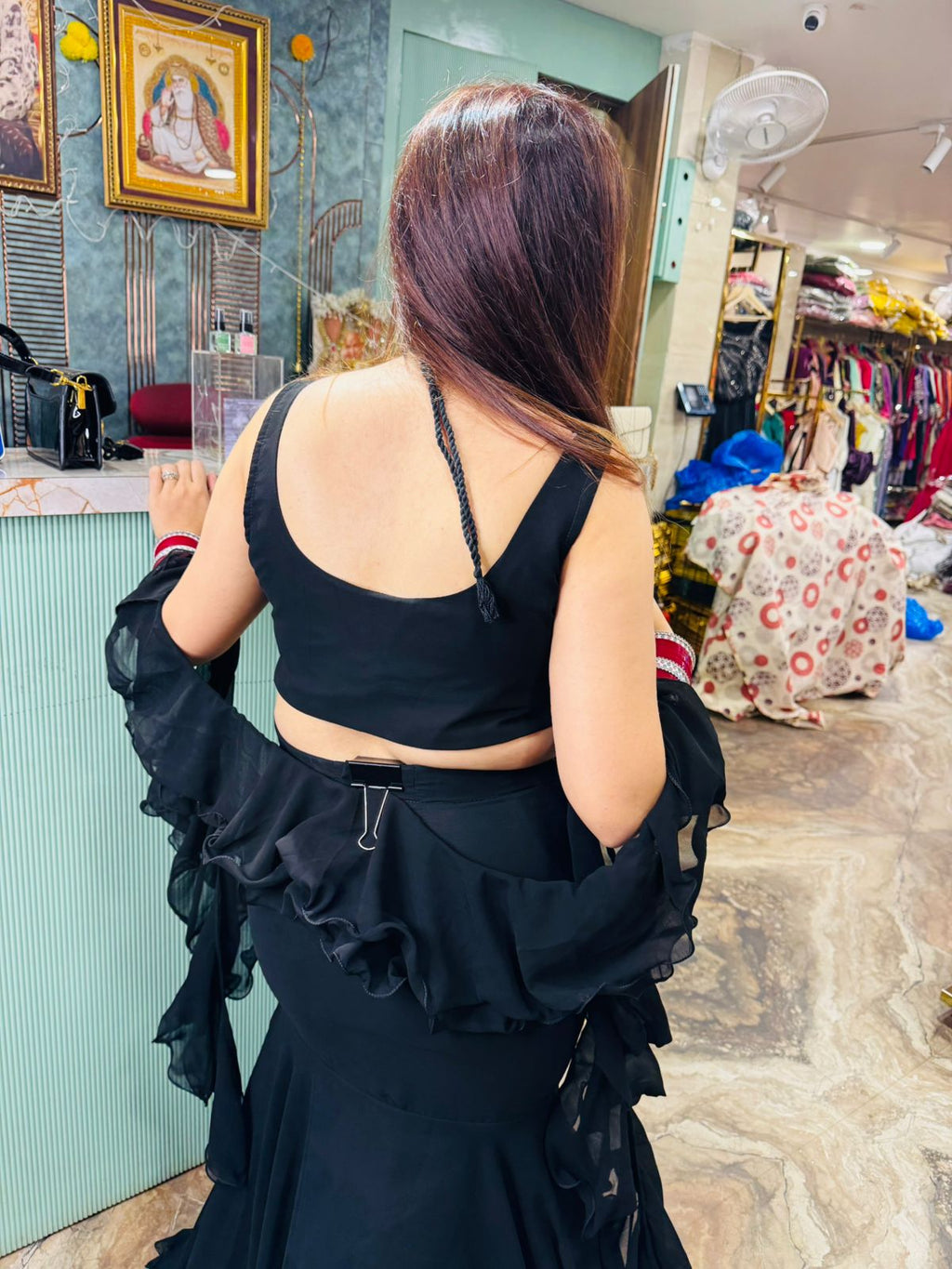 Betta fish cut lahanga set