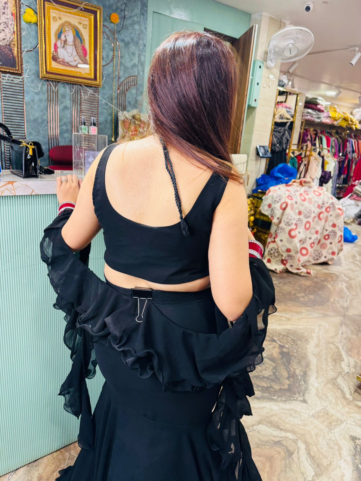 Betta fish cut lahanga set