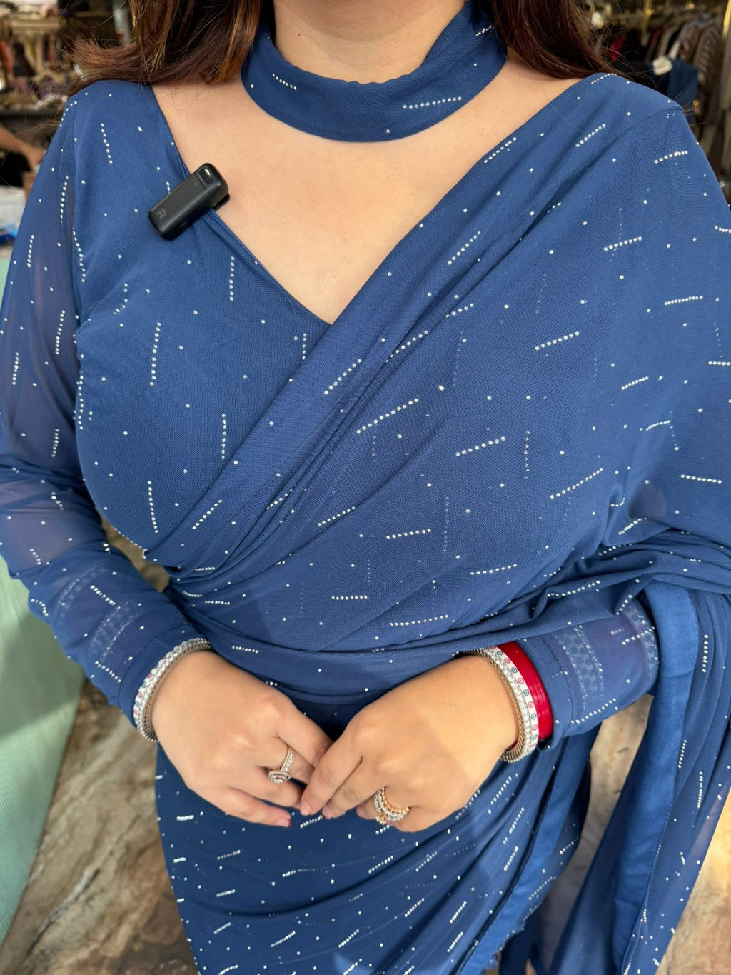 Layela draped saree set