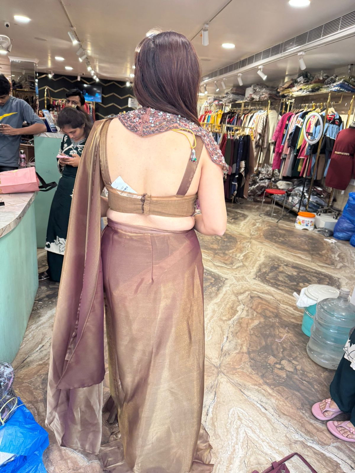 Bronze three piece set