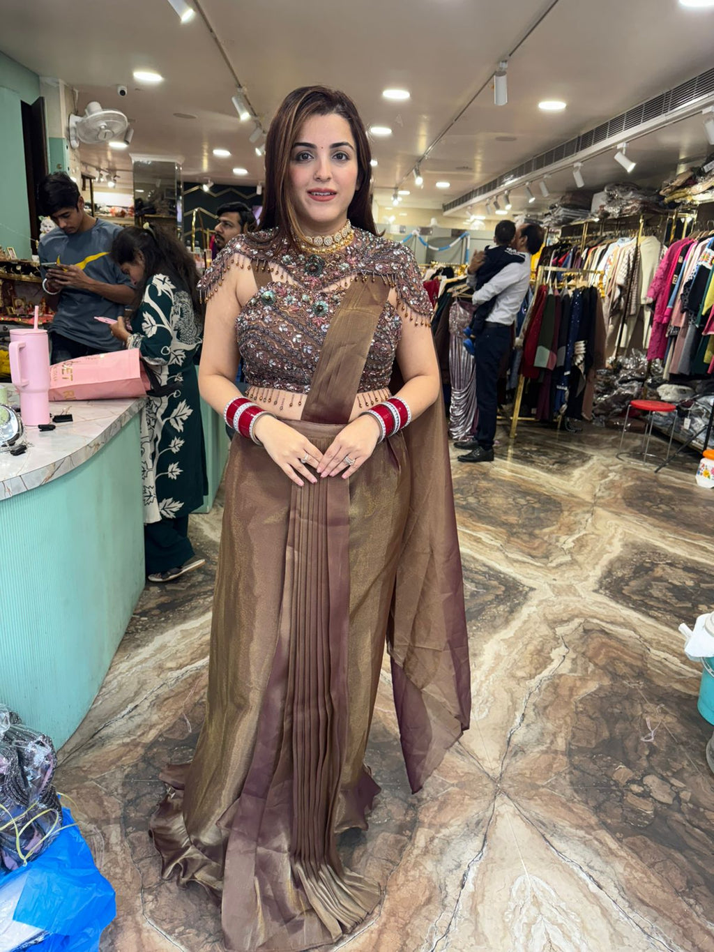 Bronze three piece set