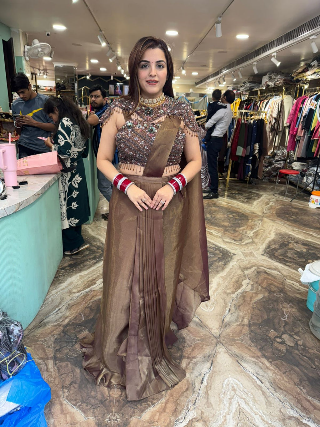 Bronze three piece set