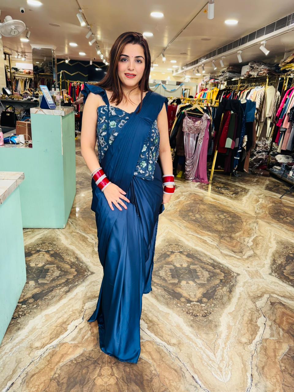 Ready to wear saree set