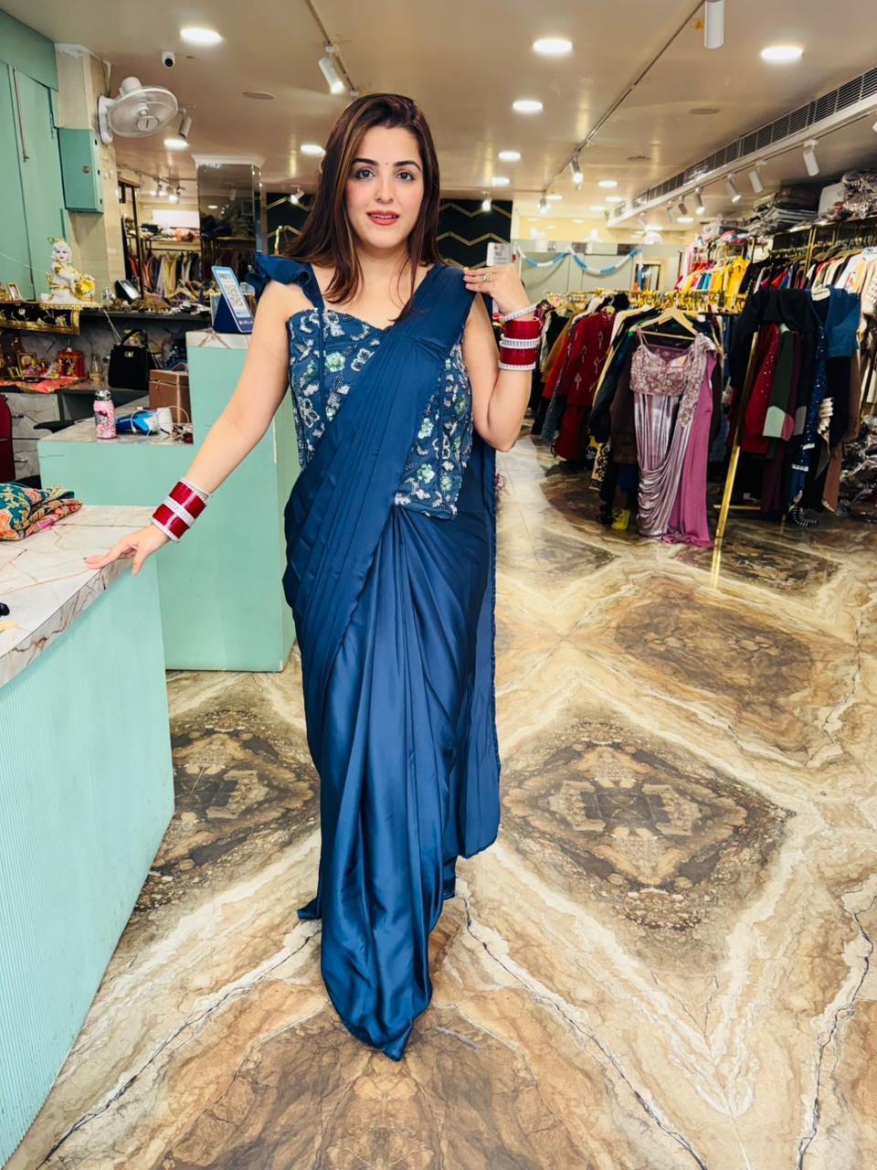 Ready to wear saree set