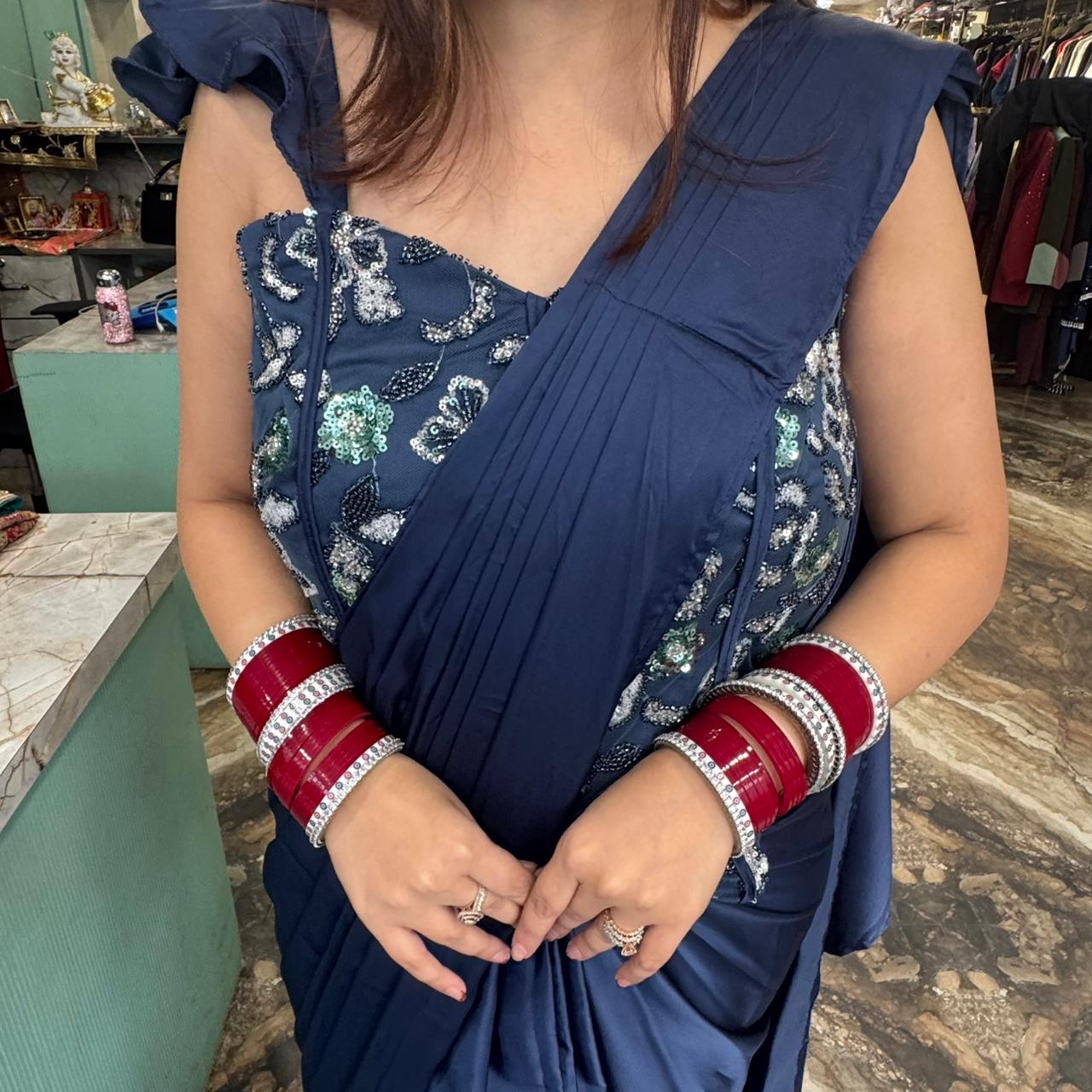 Ready to wear saree set