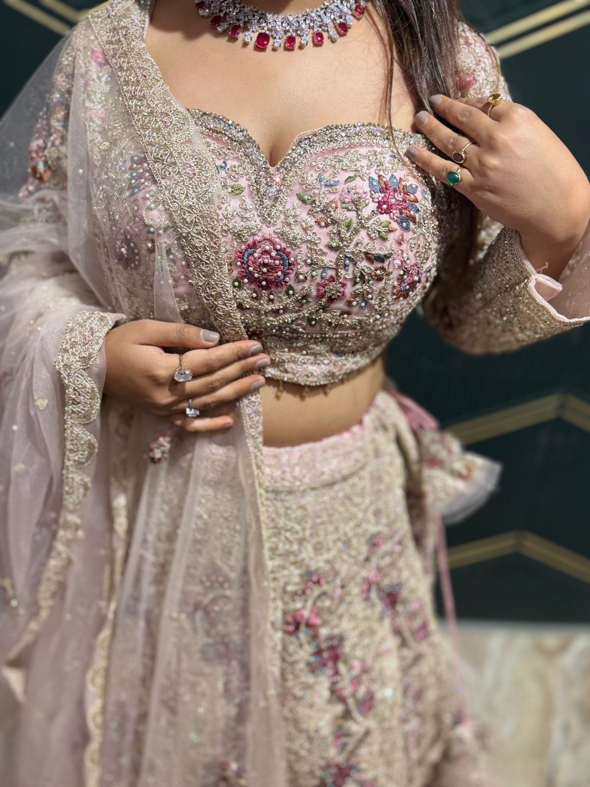 Oriole Lehenga set