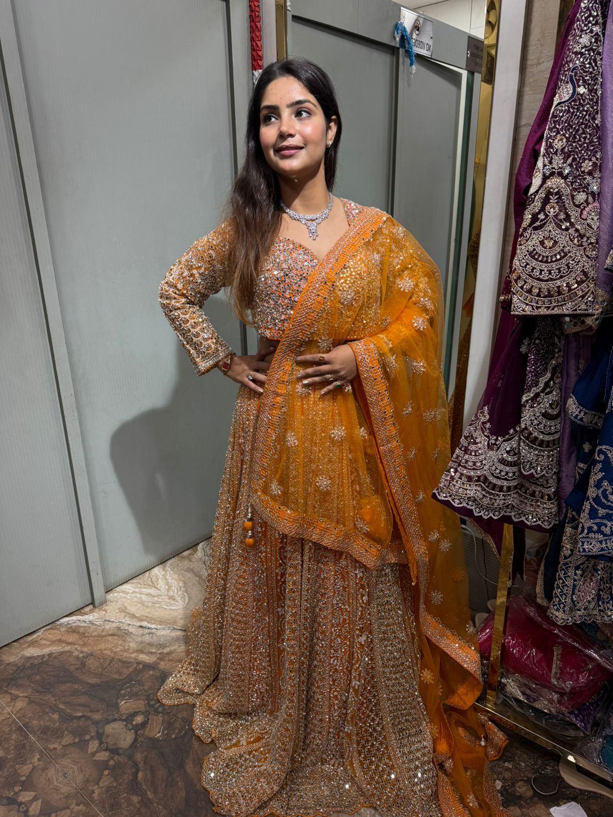Kridha lehnga set