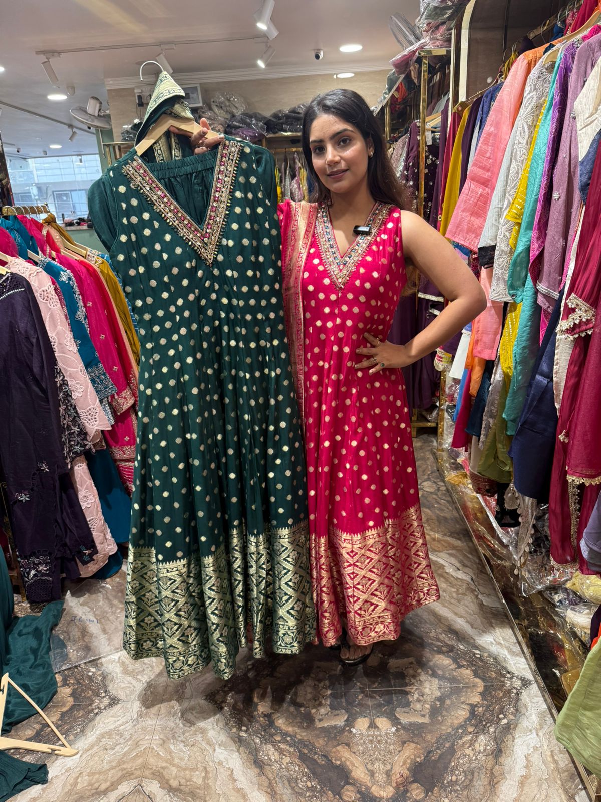 Adhya anarkali suit set