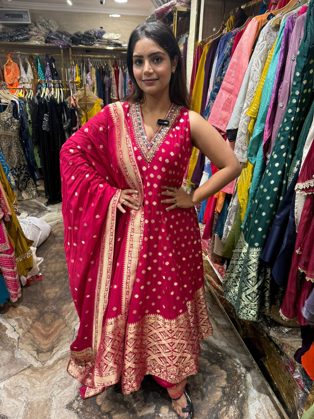 Adhya anarkali suit set