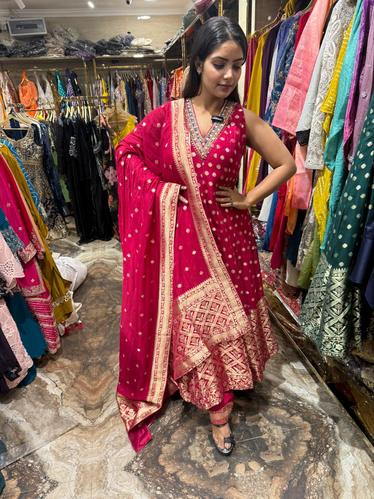 Adhya anarkali suit set