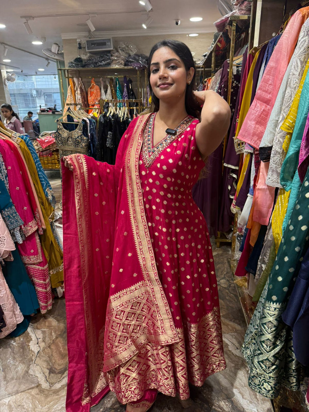 Adhya anarkali suit set