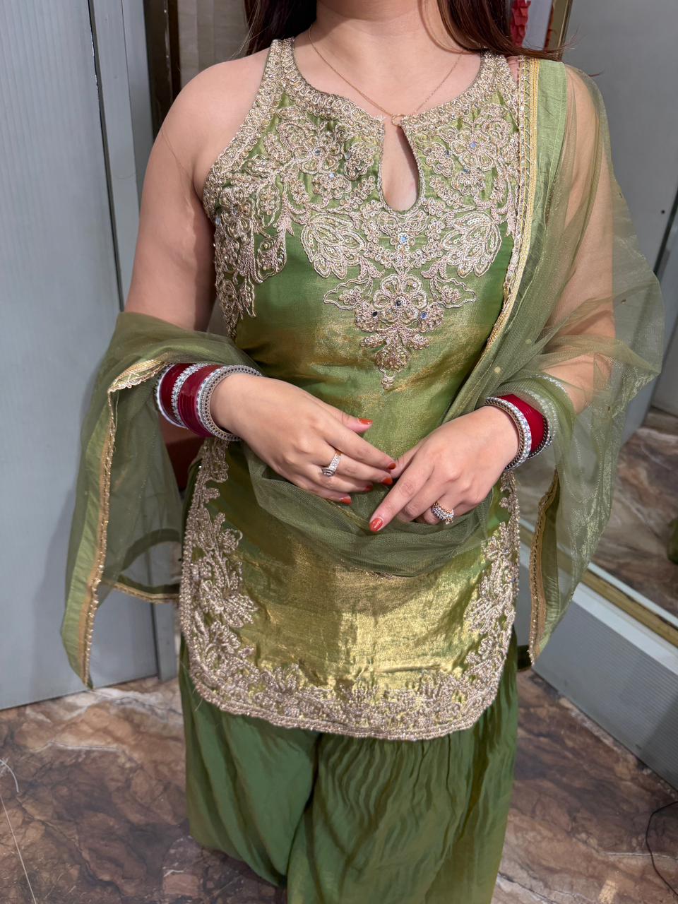 Fancy Embroidered suit set