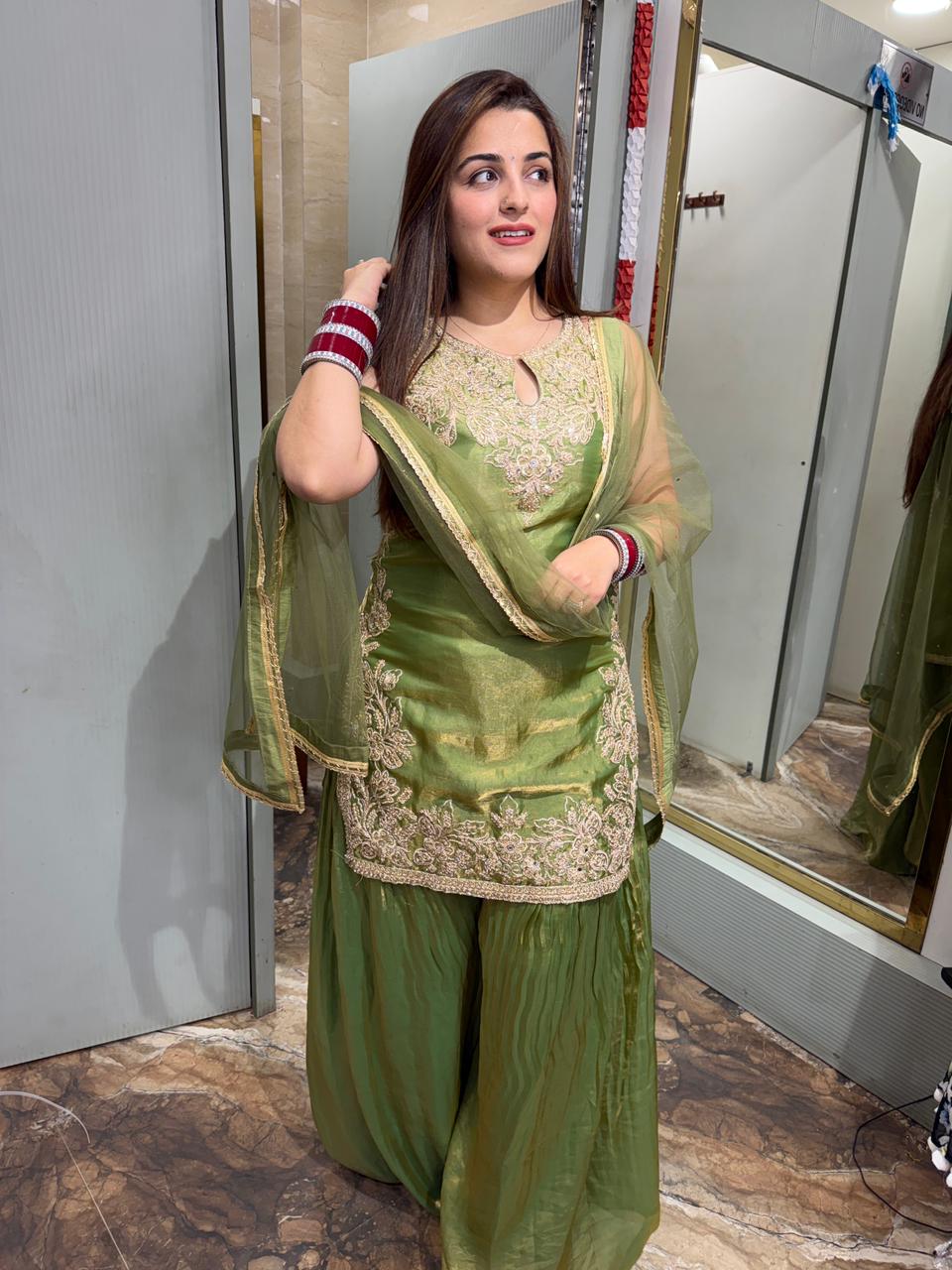 Fancy Embroidered suit set