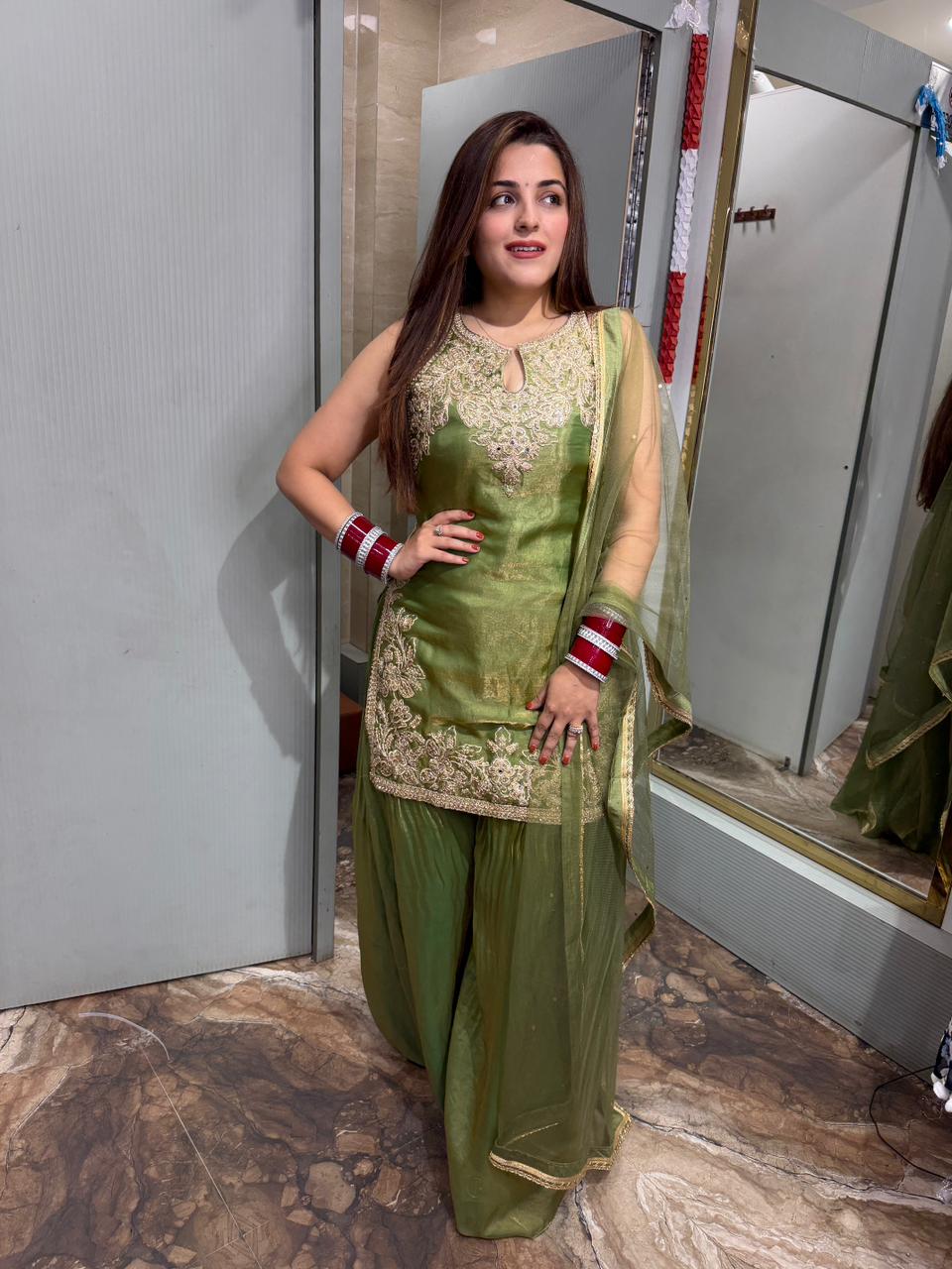 Fancy Embroidered suit set