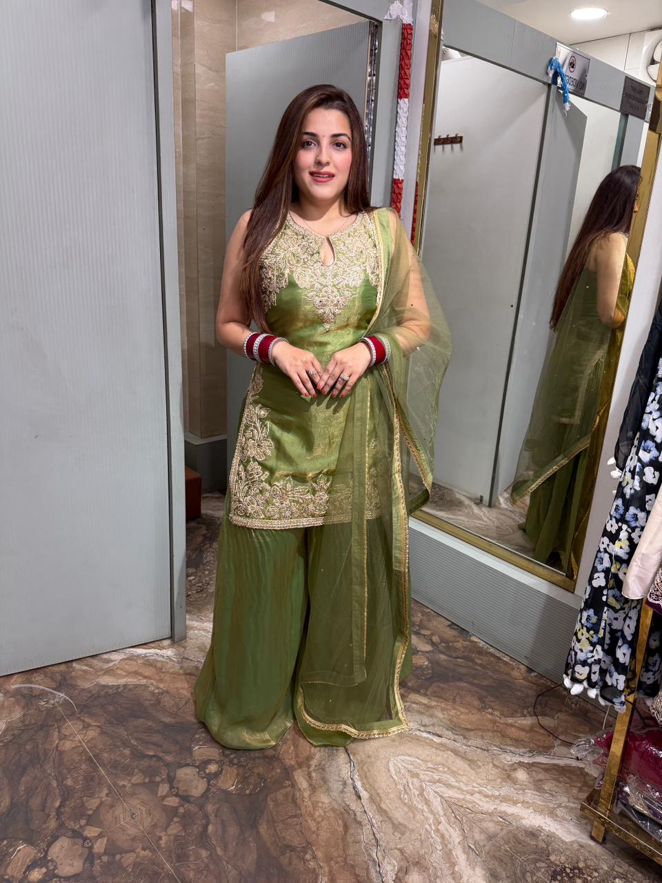 Fancy Embroidered suit set