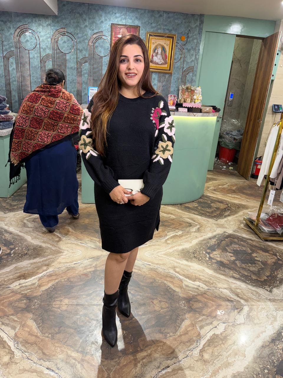 Boss berry midi dress