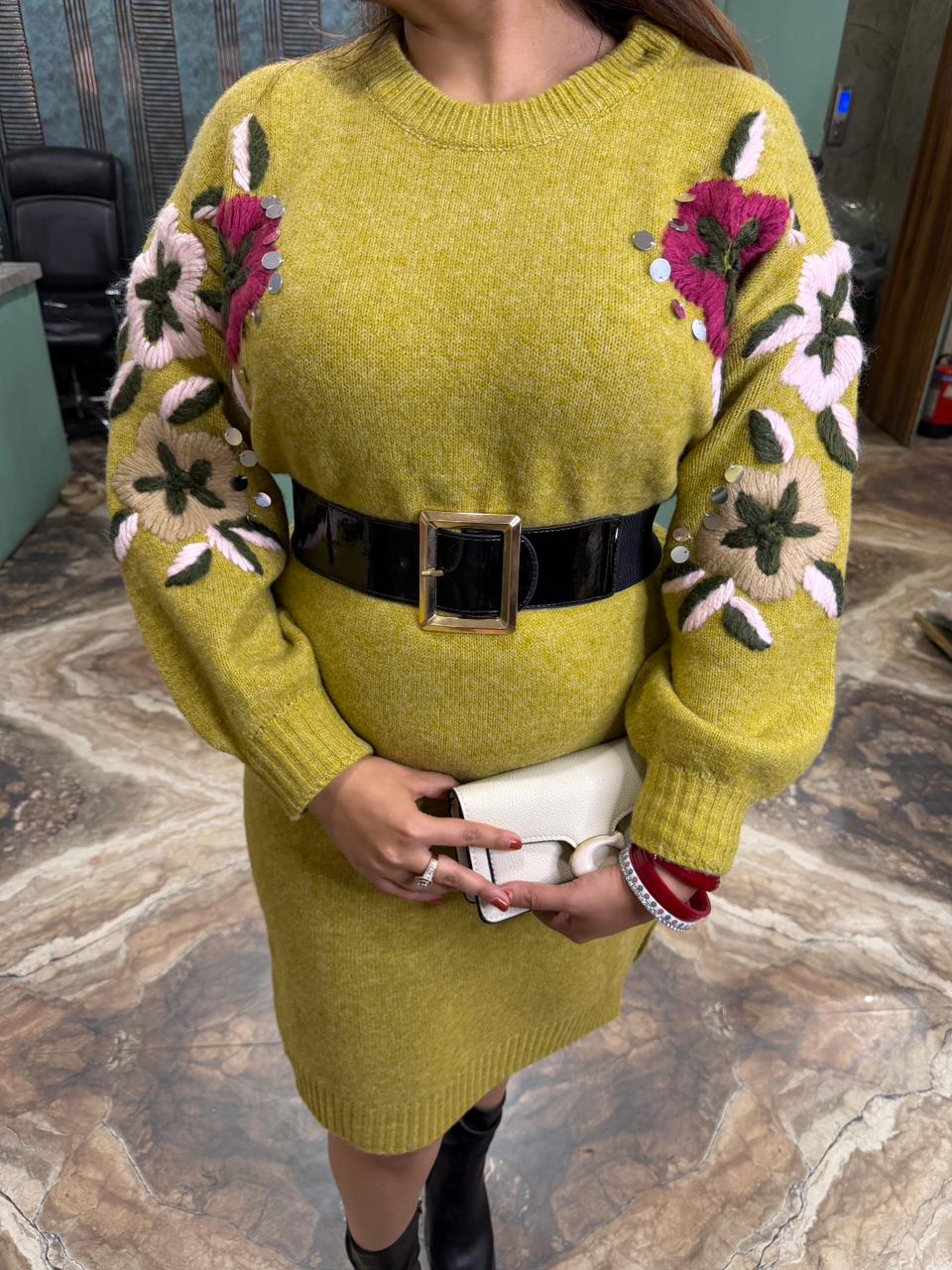 Boss berry midi dress