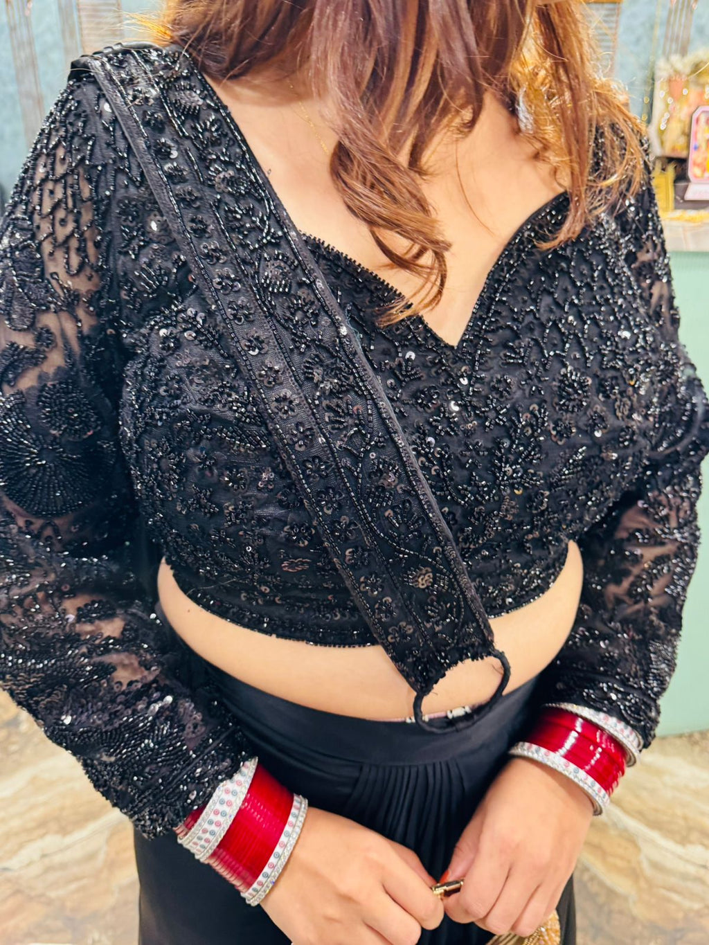 Goby indo western two pc set