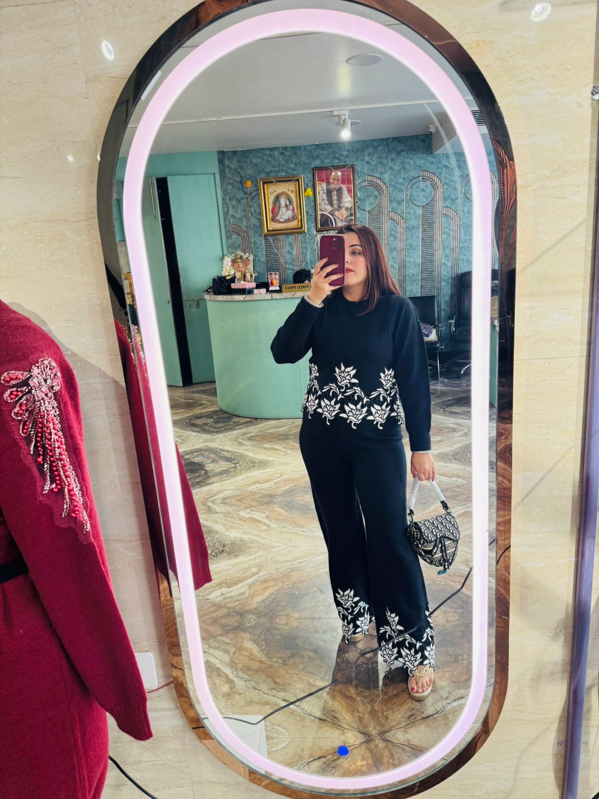 Shaira woollen cord set