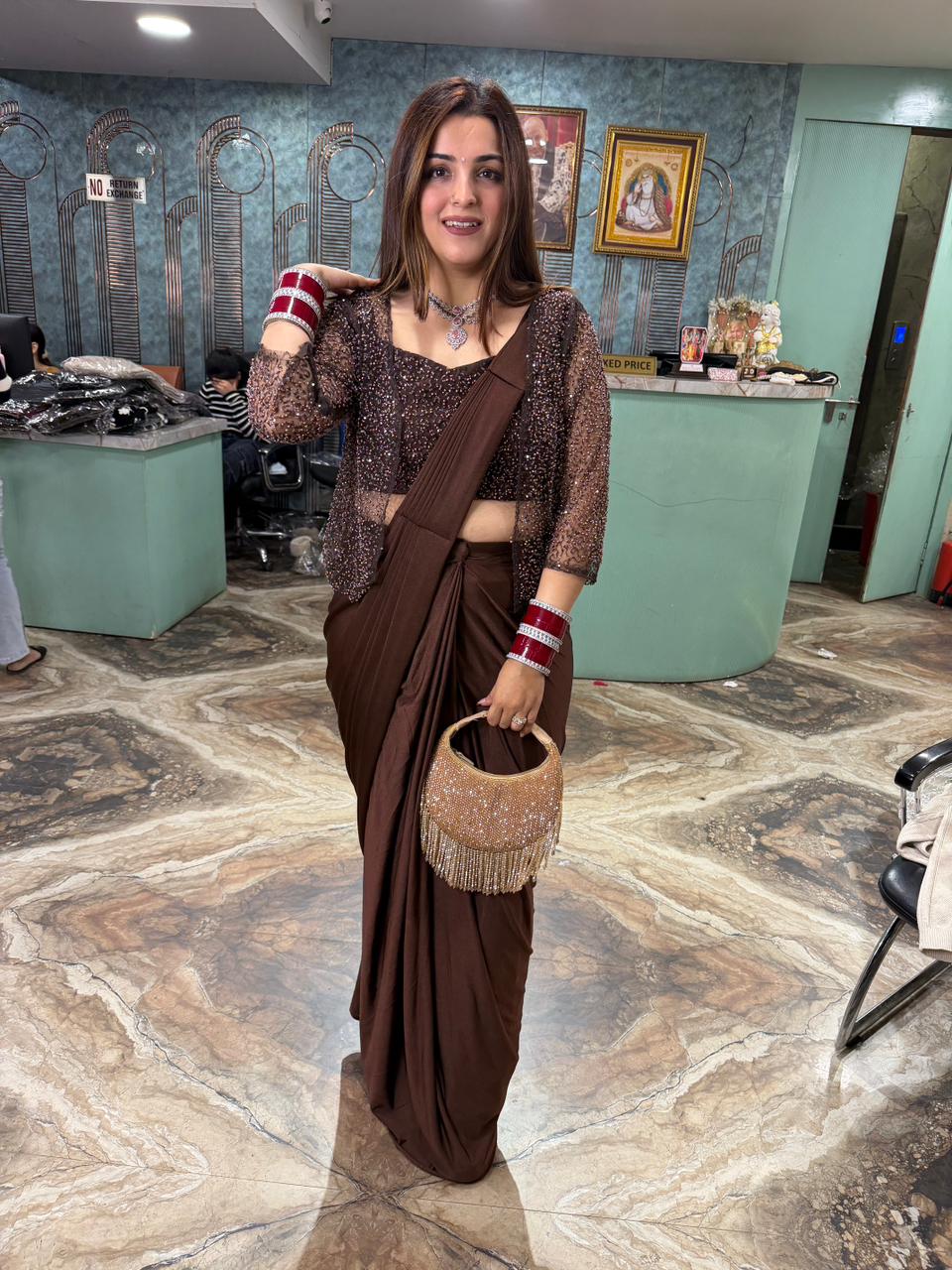 Ariya Pre-draped saree