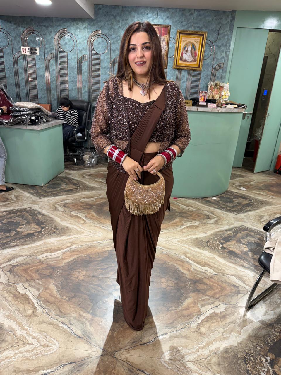 Ariya Pre-draped saree