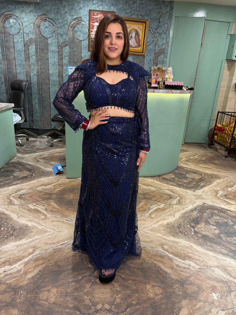 Niya Indo Western set