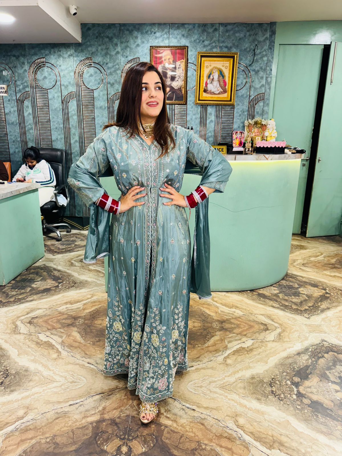 Nayika anarkali suit