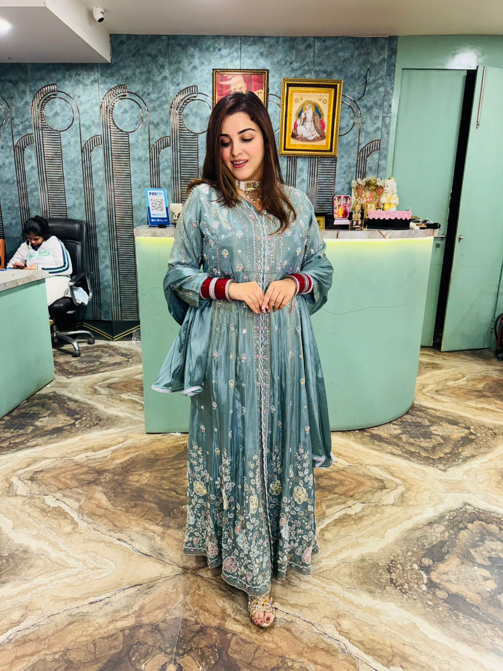 Nayika anarkali suit