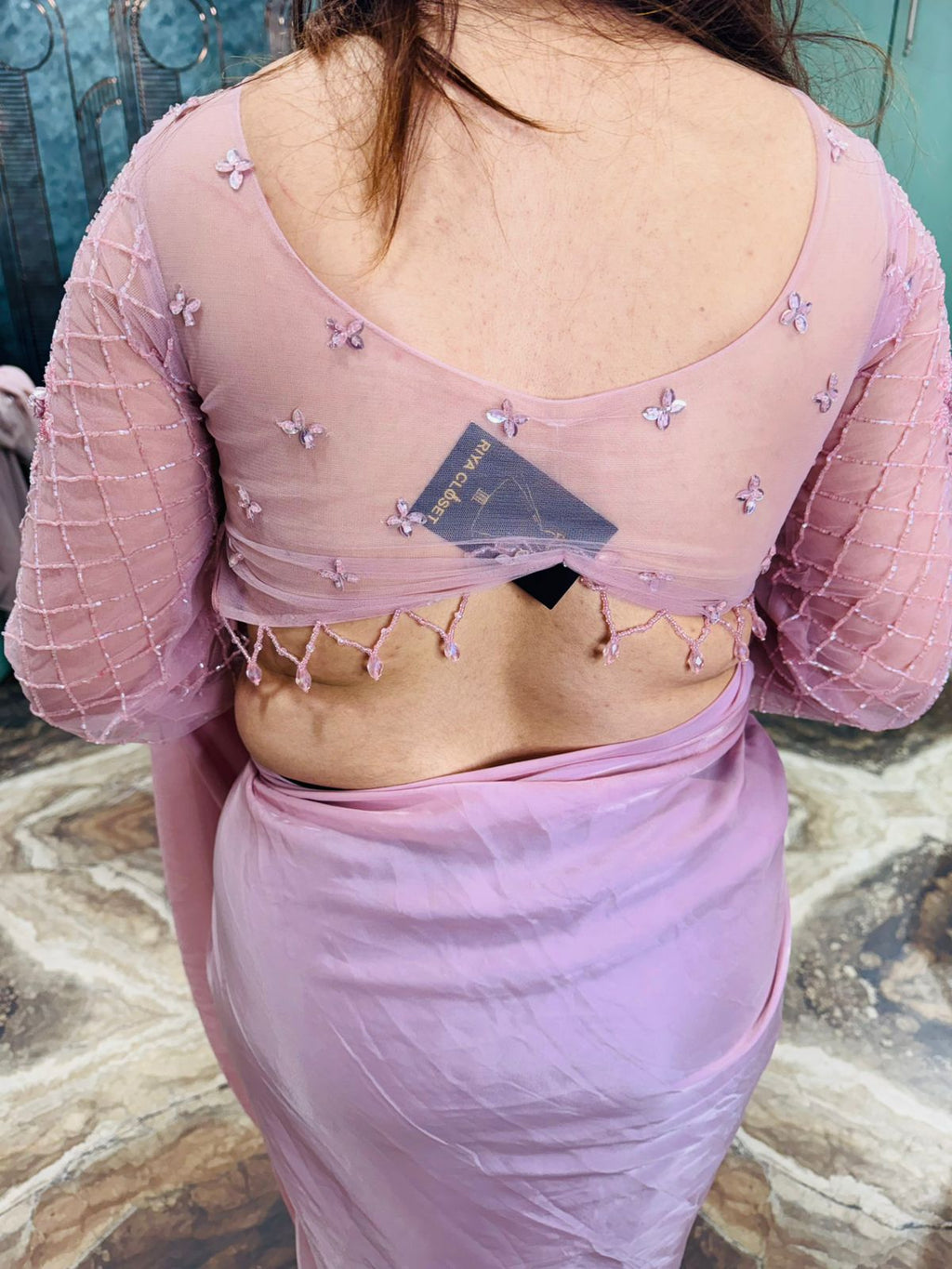 Avni without drape saree set