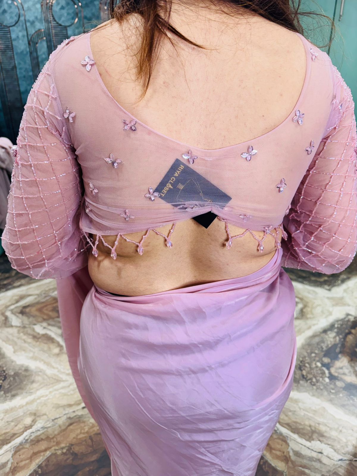 Avni without drape saree set